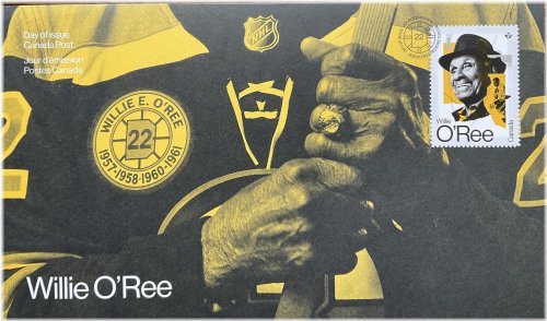 Willie O'Ree Commemorative First Day Cover
