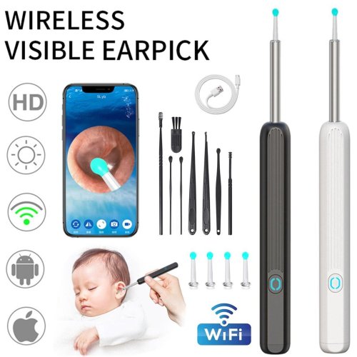 ClearView Ear Cleaning Tool with HD Camera and USB Connection