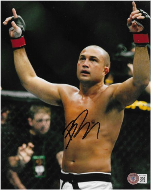 Champion's Signature: B.J. Penn Autographed Photo