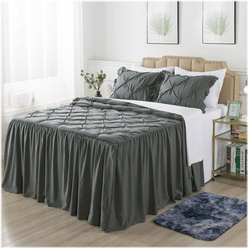 Ruffled Farmhouse Bedspread Set