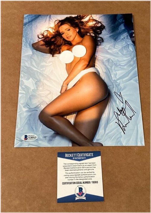 Ashley Harkleroad Autographed 8x10 Photo with Beckett COA