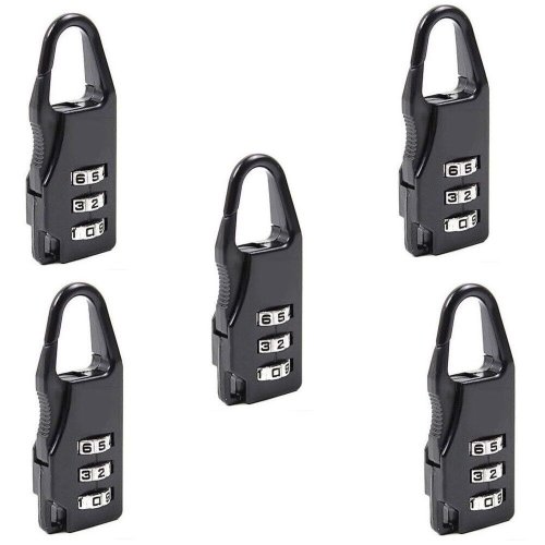 Mini Resettable Padlocks for Travel Luggage