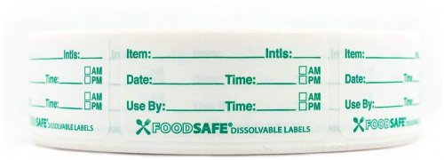 Eco-Friendly Water-Soluble Food Labels