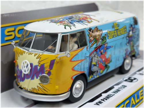 VW Comics Panel Van Slot Car