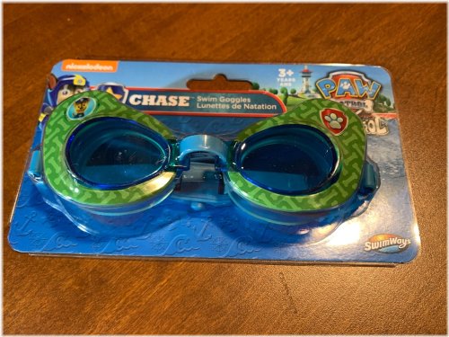 Paw Patrol Chase Kids Swim Goggles