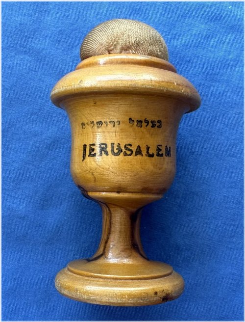 Heirloom Olive Wood Pin Cushion