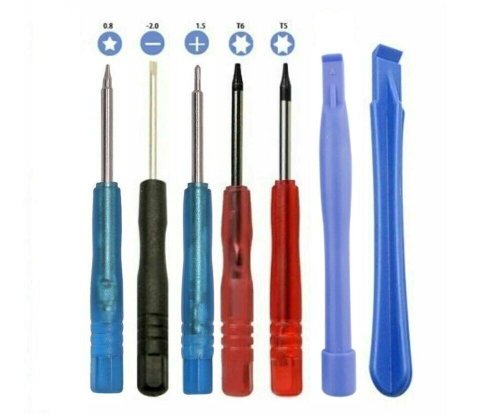 Palm PDA Essential Repair Kit - 7 Piece Set with Battery Pry Tool and Torx Drivers