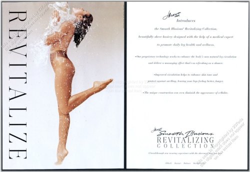 1998 Hanes Smooth Illusions Pantyhose Ad