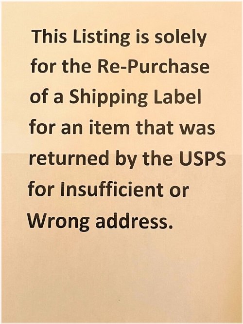 Repeat Label Delivery