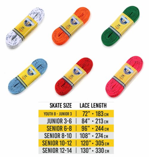 LaceLock Pro-Wax Skate Laces