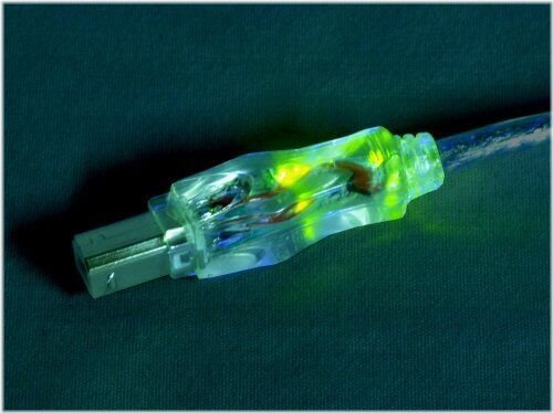 Translucent LED USB Cable
