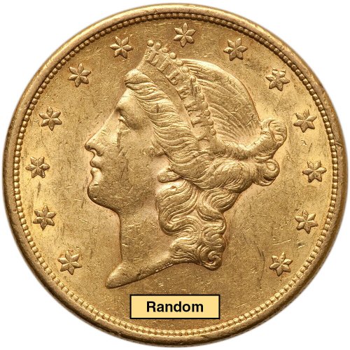 American Heritage Double Eagle - XF Condition - Random Date