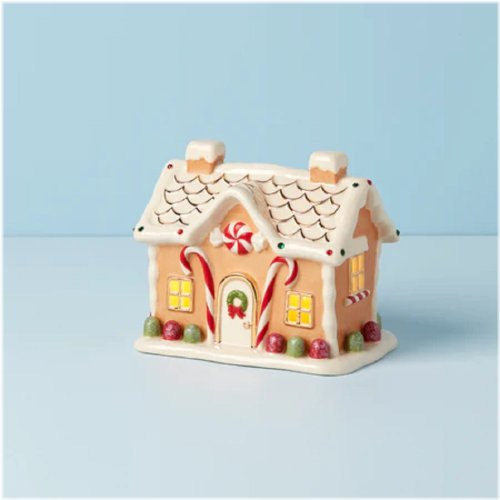 Festive Gingerbread Glow House