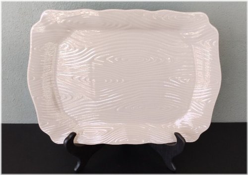 Woodland Taupe 15" Serving Platter