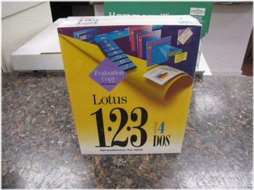 Lotus 1-2-3 Release 4 Software - Vintage DOS Edition