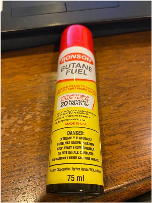 Butane Fuel Refill - 75ml / 2.54 fl oz