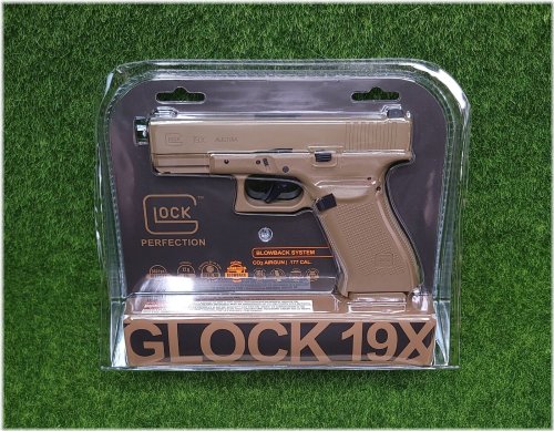 Blowback CO2 Air Pistol - 360FPS (Umarex Glock G19X Replica)