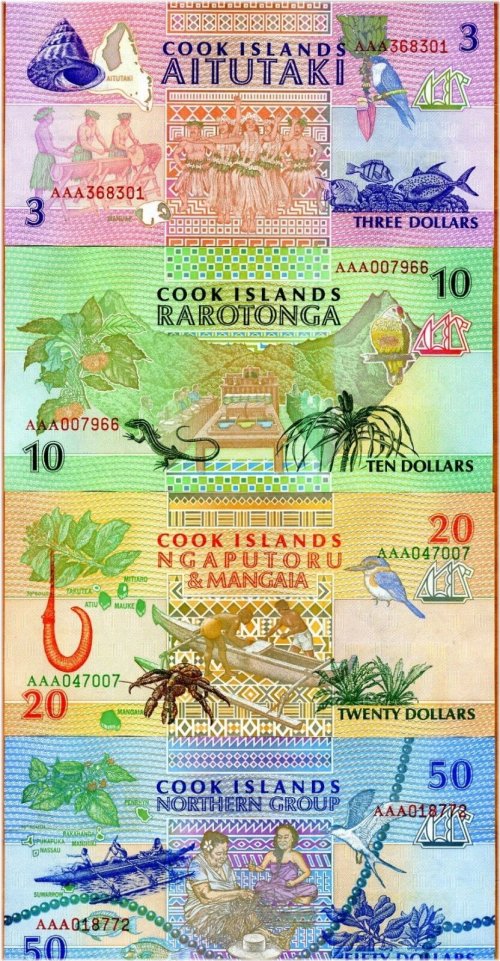 Cook Islands AAA Set - 1992