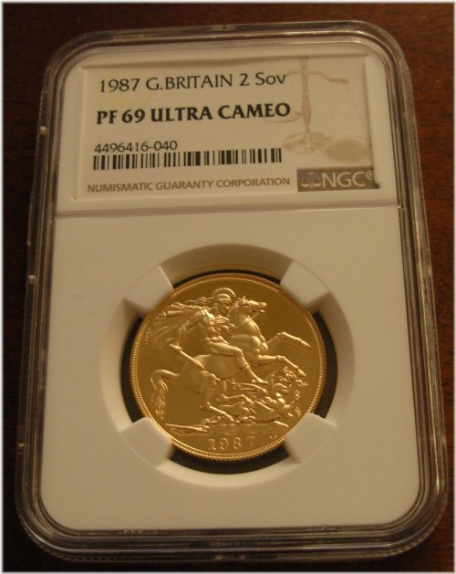 British Sovereign Gold Coins - 1987 Edition