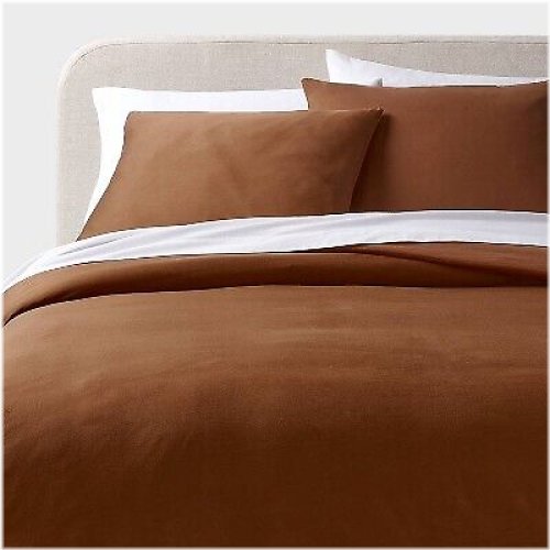 Sunset Sands Washed Cotton Sateen Duvet Cover and Sham Set