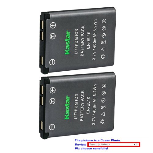 Nikon Coolpix Replacement Battery Pack by Kastar