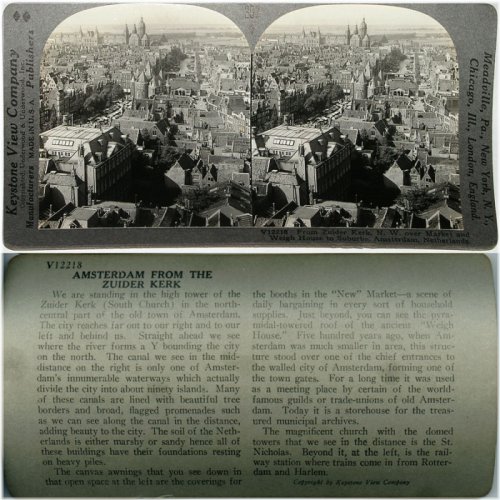 Dutch Delights Stereoview