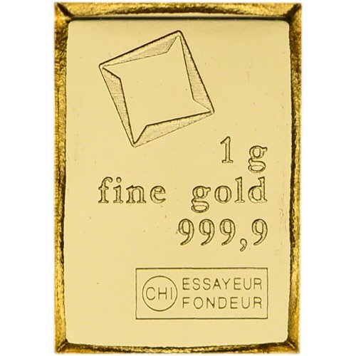 Valcambi Suisse 1 Gram Gold Combibar - 999.9 Fine