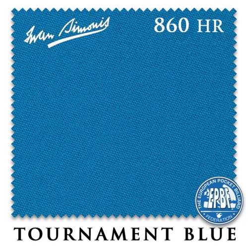 Championship Blue Pool Billiard Table Cloth by Iwan Simonis