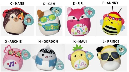 Squishmallows Happy Meal Plush