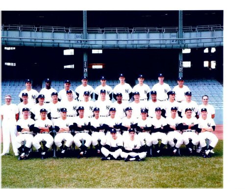 1961 New York Yankees World Champion Team 8x10 Baseball Photo