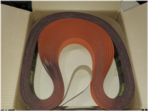 Ceramic Cloth Backing Sanding Belts - 10 Pack