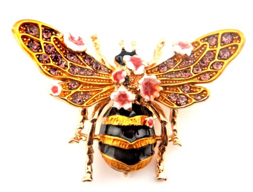 Enchanted Garden Bee Brooch