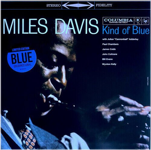 Blue Hued Jazz: Miles Davis - Kind Of Blue Vinyl LP (UK Import)