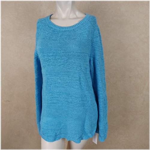 Blue Texture Sweater