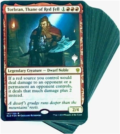 Red Reign: Torbran's Fury - A Personalized MTG EDH Deck