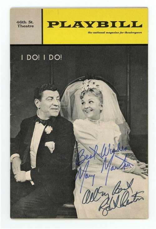 The Broadway Duo Playbill