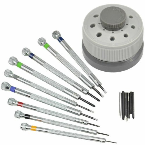 9-Piece Precision Screwdriver Set for Watch and Jewelry Repair