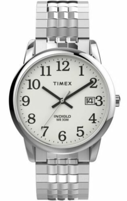 Silver Expansion Indiglo Date Watch