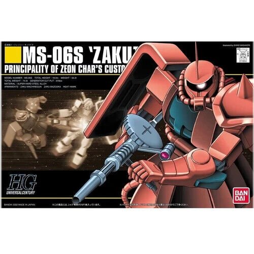 Char's Zaku II Assembly Kit