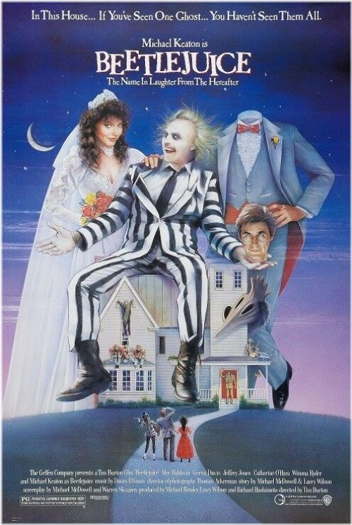 Classic Cinema Poster Print - Beetlejuice