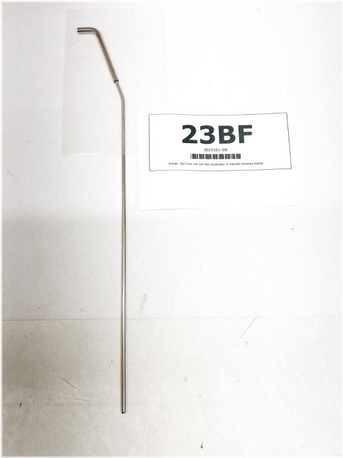 Elegant Lift Rod Assembly in Polished Nickel