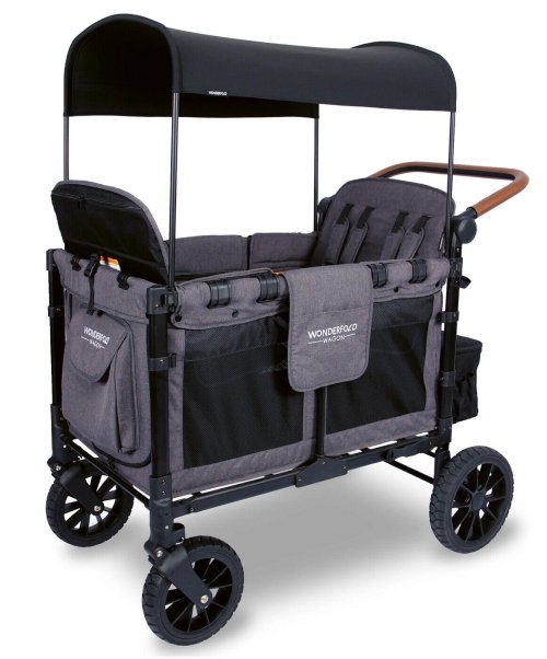 Charcoal Luxe Foldable Stroller