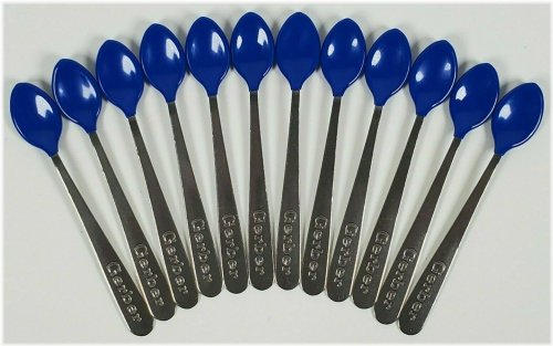 Blue Bites Baby Spoons