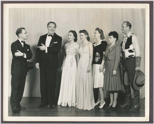 Vintage Broadway Ensemble Portrait