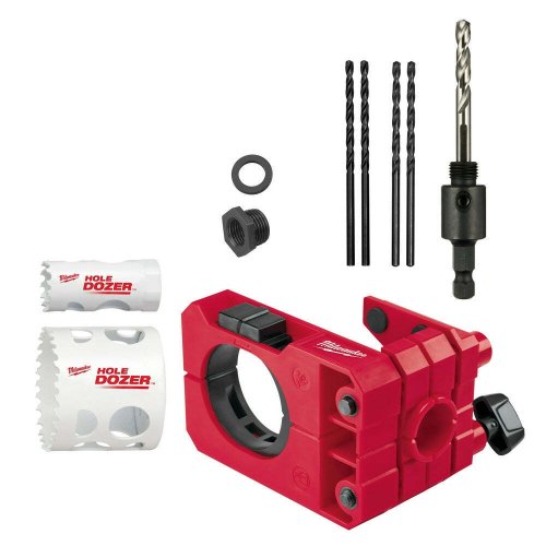 Bi-Metal Door Lock Installation Hole Dozer Kit