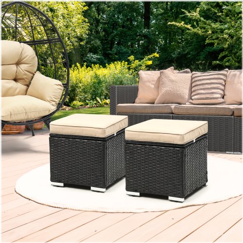 Rattan Wicker Outdoor Seat Set