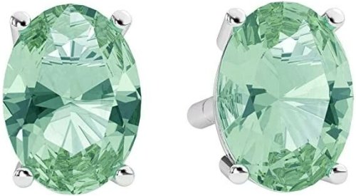 Emerald Glow Stud Earrings