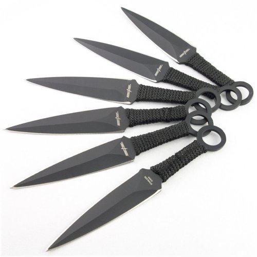 Precision Strike Metal Blade Collection with Tactical Sheath