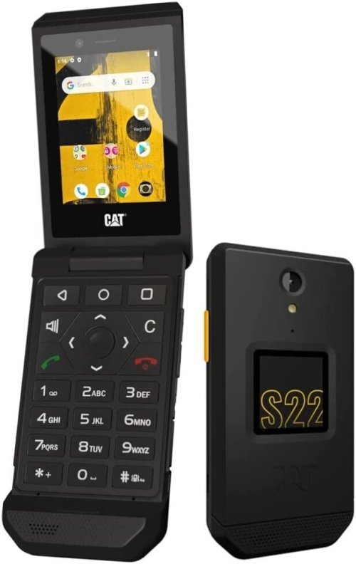 CAT S22 Flip: The Unbreakable 4G LTE Touchscreen Phone