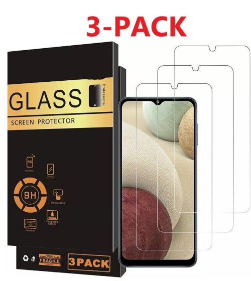 GalaxyShield Tempered Glass Screen Protectors (3-Pack)